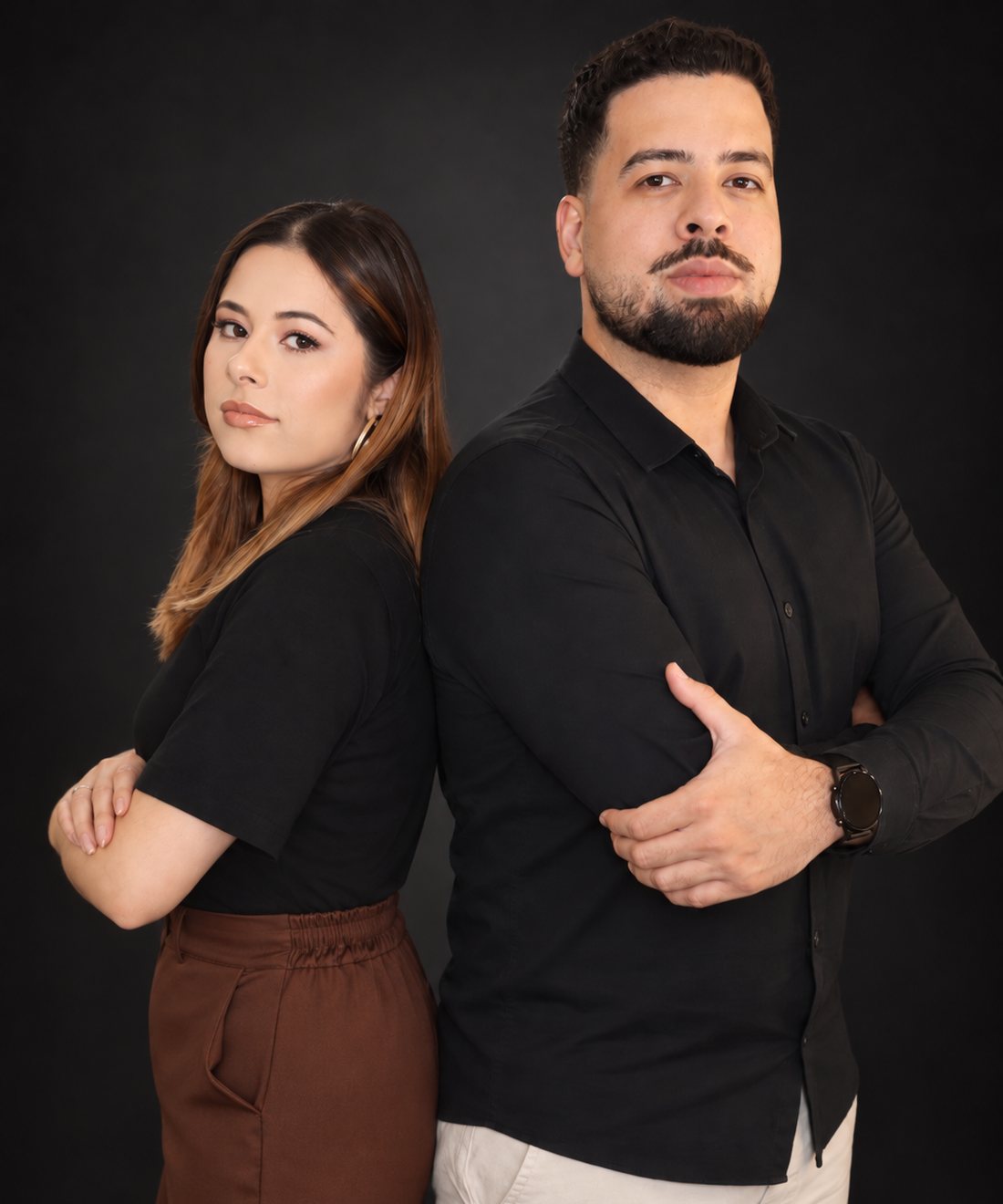 Jefferson Marques e Diana Lima, sócios da Limark