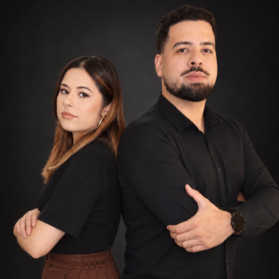 Jefferson Marques e Diana Lima, sócios da Limark