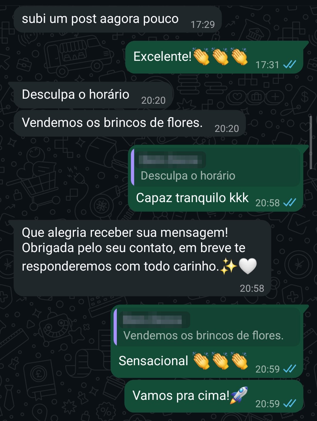 Loja de joias avisa que vendeu a peça anunciada